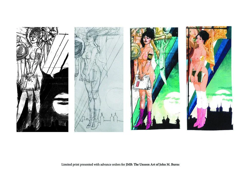 JMB : The Unseen Art of John M. Burns Limited Edition Hardcover - Image 3