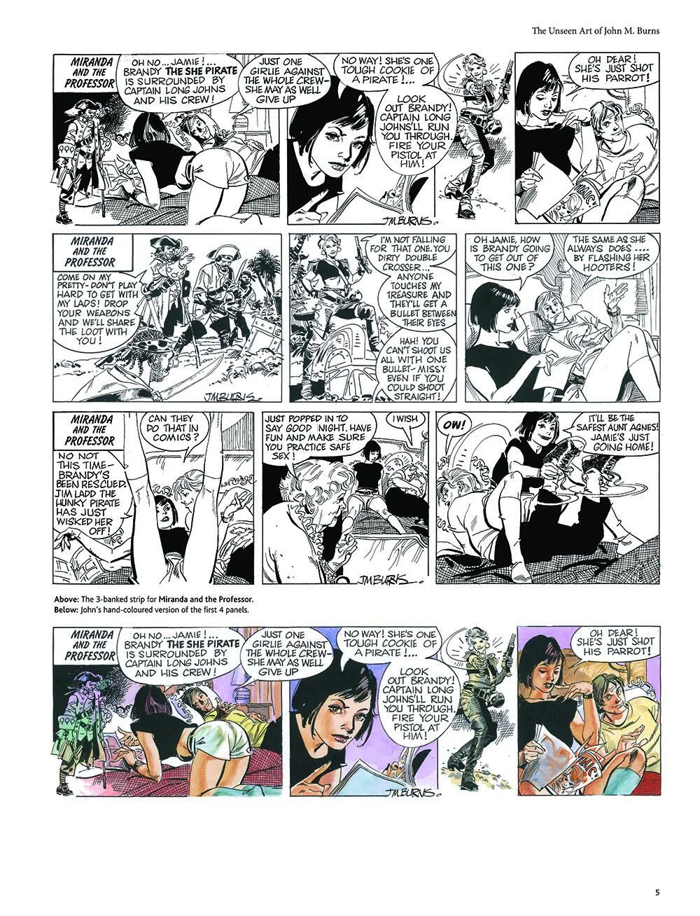JMB : The Unseen Art of John M. Burns Limited Edition Hardcover - Image 6