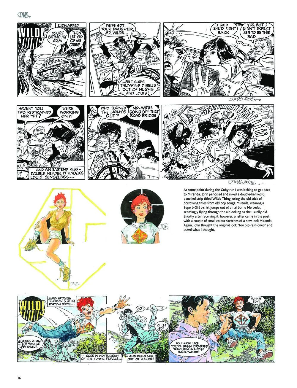 JMB : The Unseen Art of John M. Burns Limited Edition Hardcover - Image 8