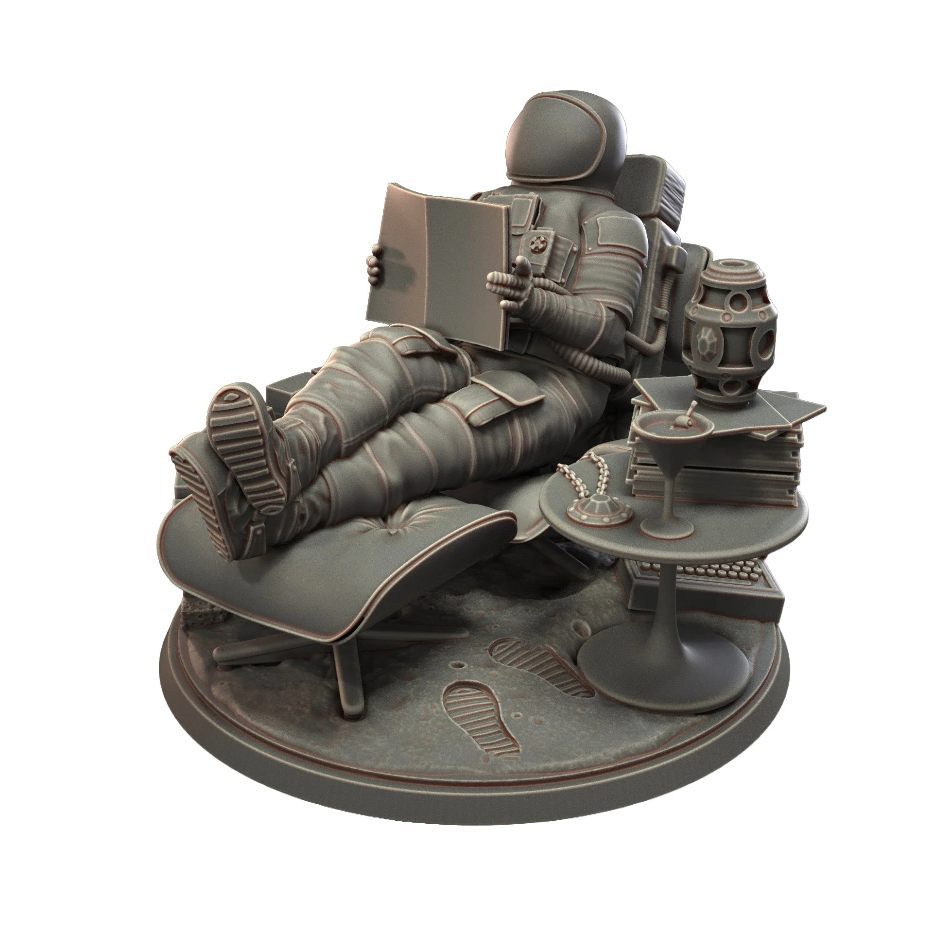 Grimaldi Resin Unpainted Model Kit - Image 2