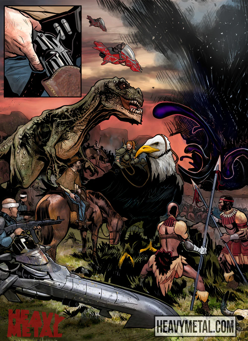 Heavy Metal Magazine Issue 300B - Image 6