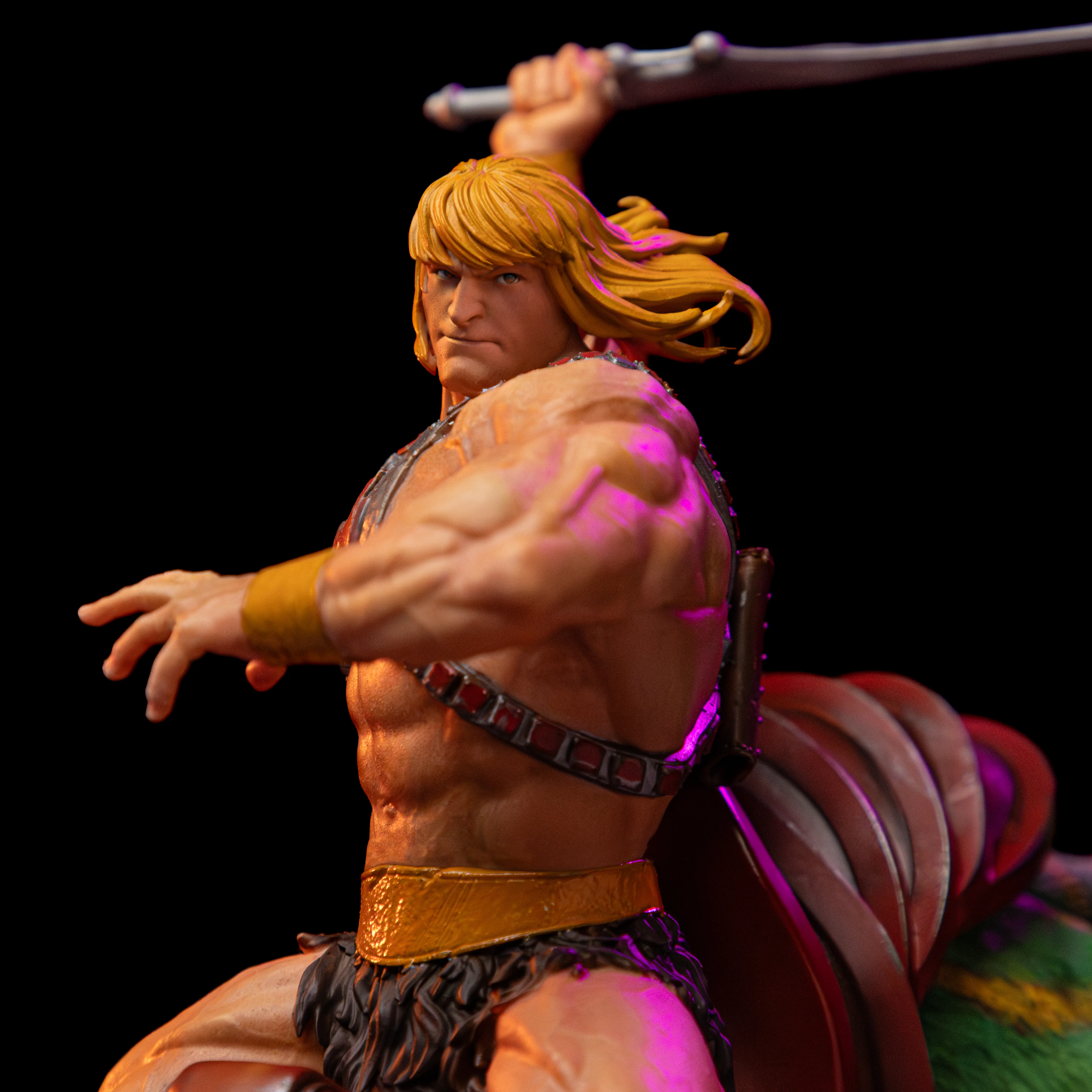 HeMan and Battle Cat Masters of the Universe Art Scale 1/10 Statue - Image 5