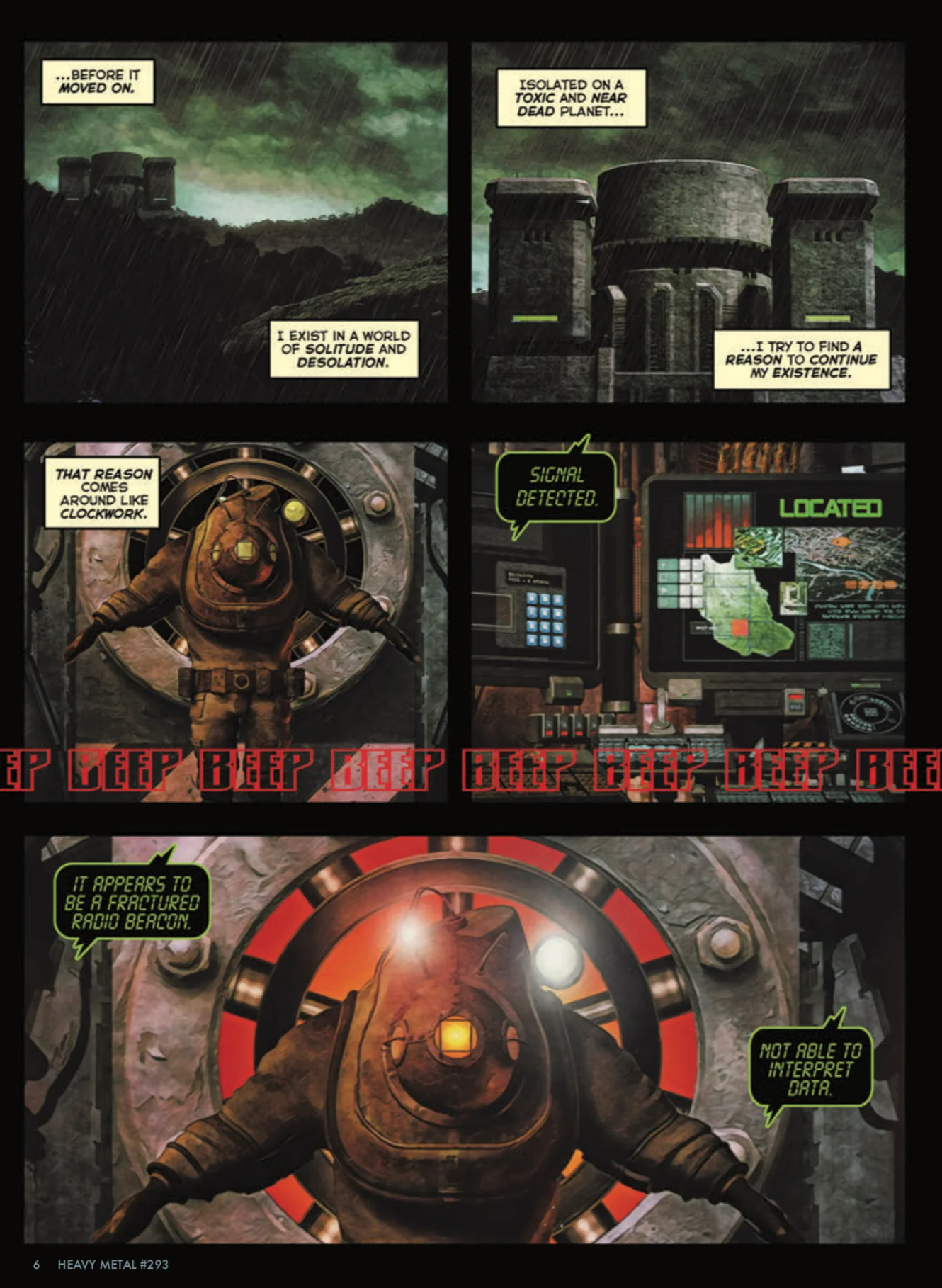 HEAVY METAL MAGAZINE Issue #293 Cover A - Flavio Greco Paglia - Image 2