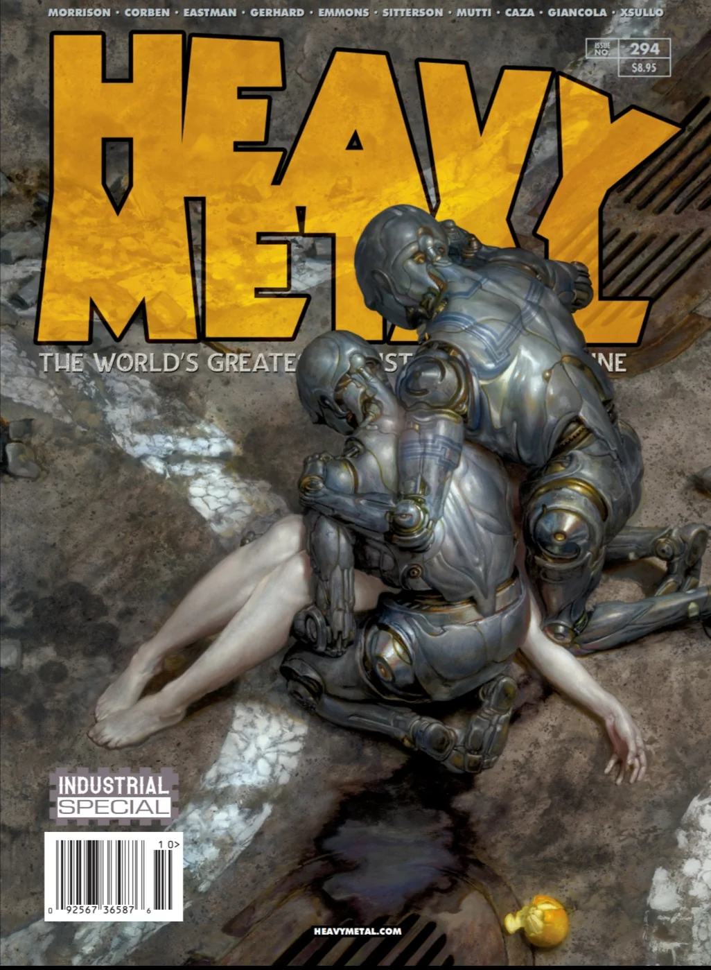 Heavy Metal Magazine Issue #294 Cover A - Donato Giancola