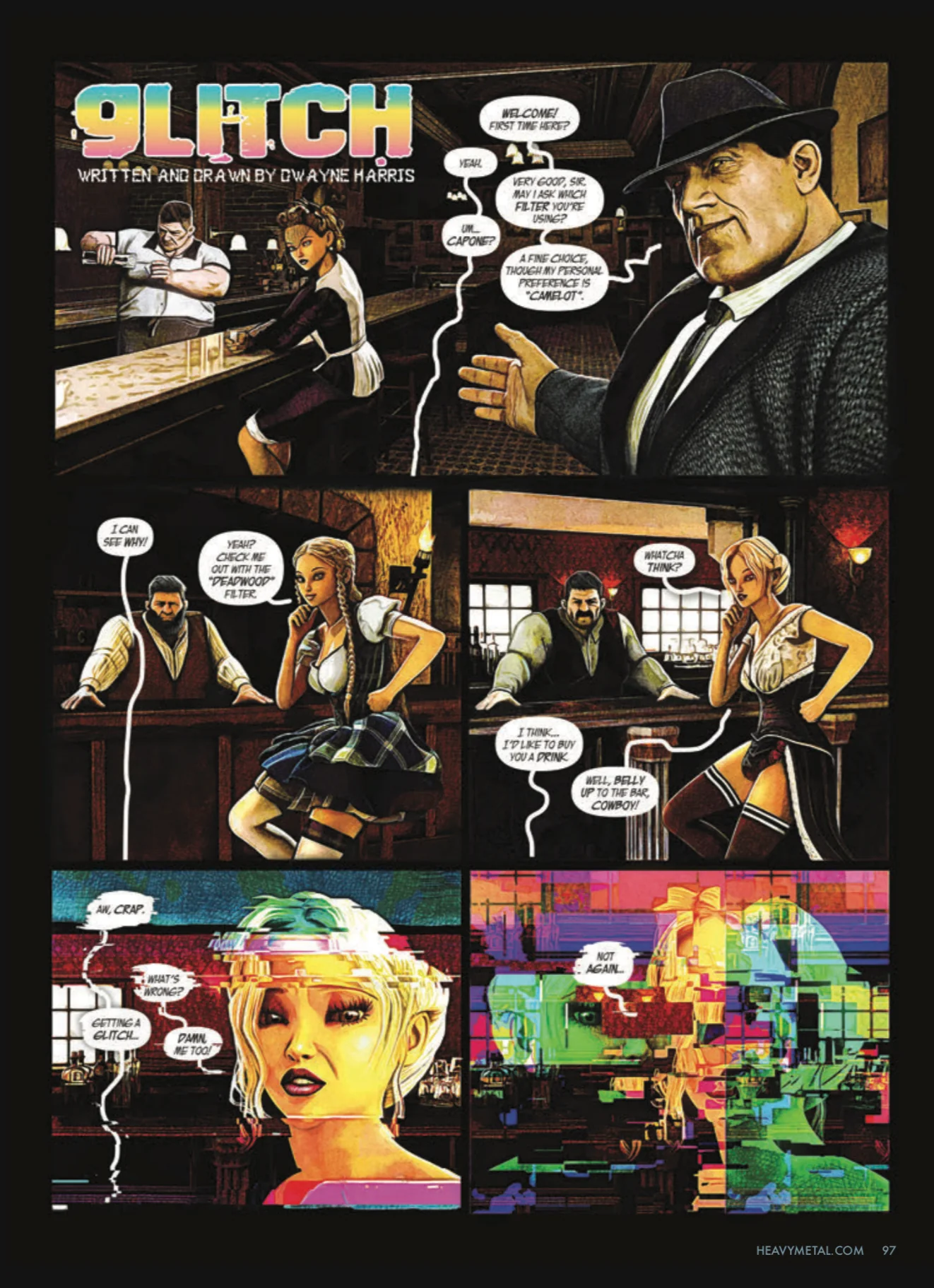Heavy Metal Magazine Issue #294 Cover D - Simeon Aston (HeavyMetal.Com Exclusive) - Image 9