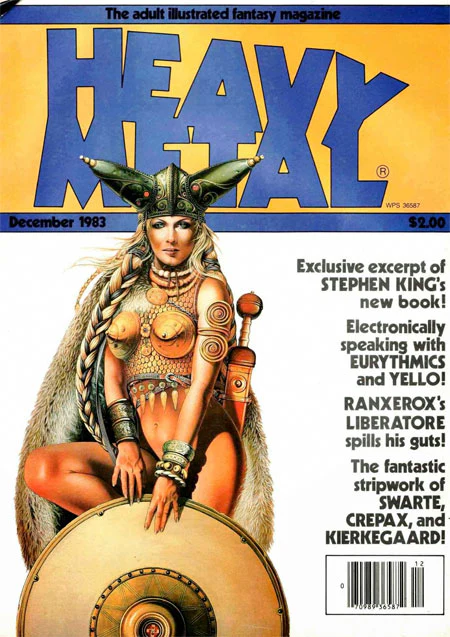HEAVY METAL MAGAZINE December 1983