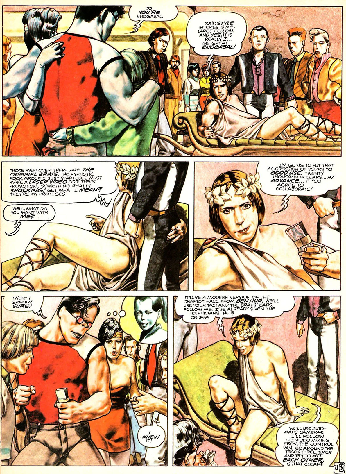 Heavy Metal Magazine March 1984 - Image 8