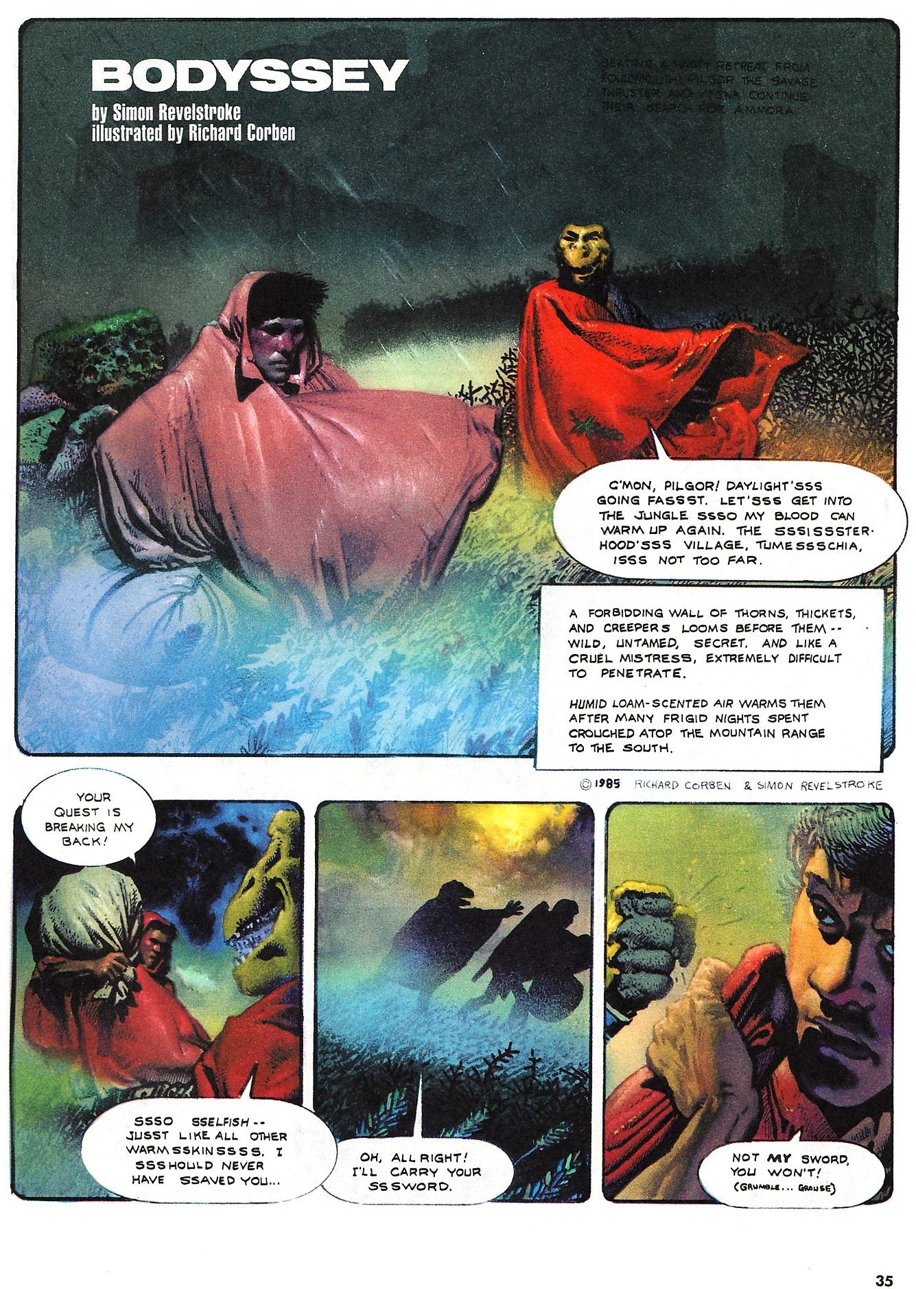 Heavy Metal Magazine June 1985 - Image 3