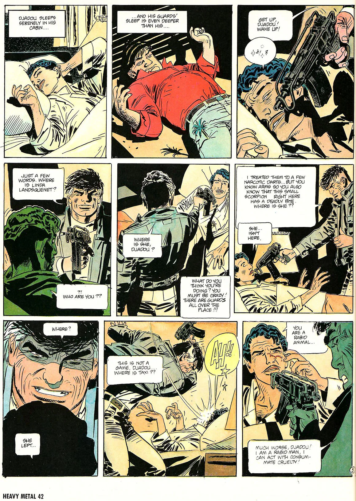 HEAVY METAL Magazine March 1990 - Image 11