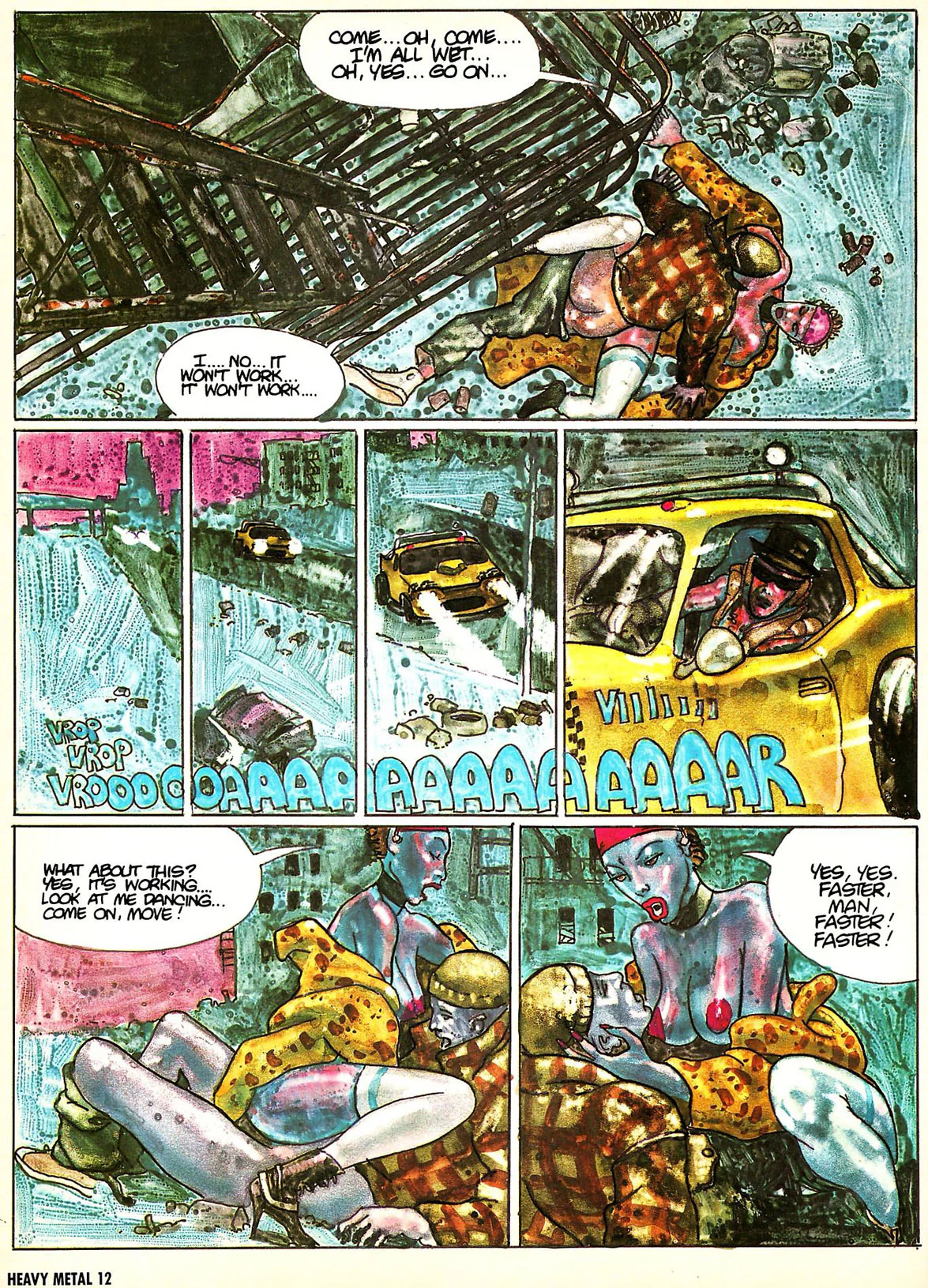 HEAVY METAL Magazine January 1993 - Image 3