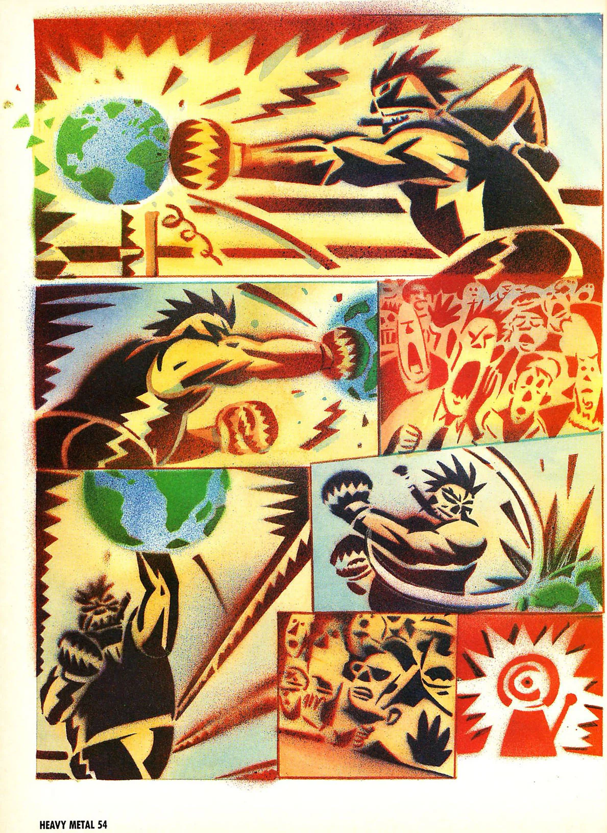 HEAVY METAL Magazine January 1993 - Image 8