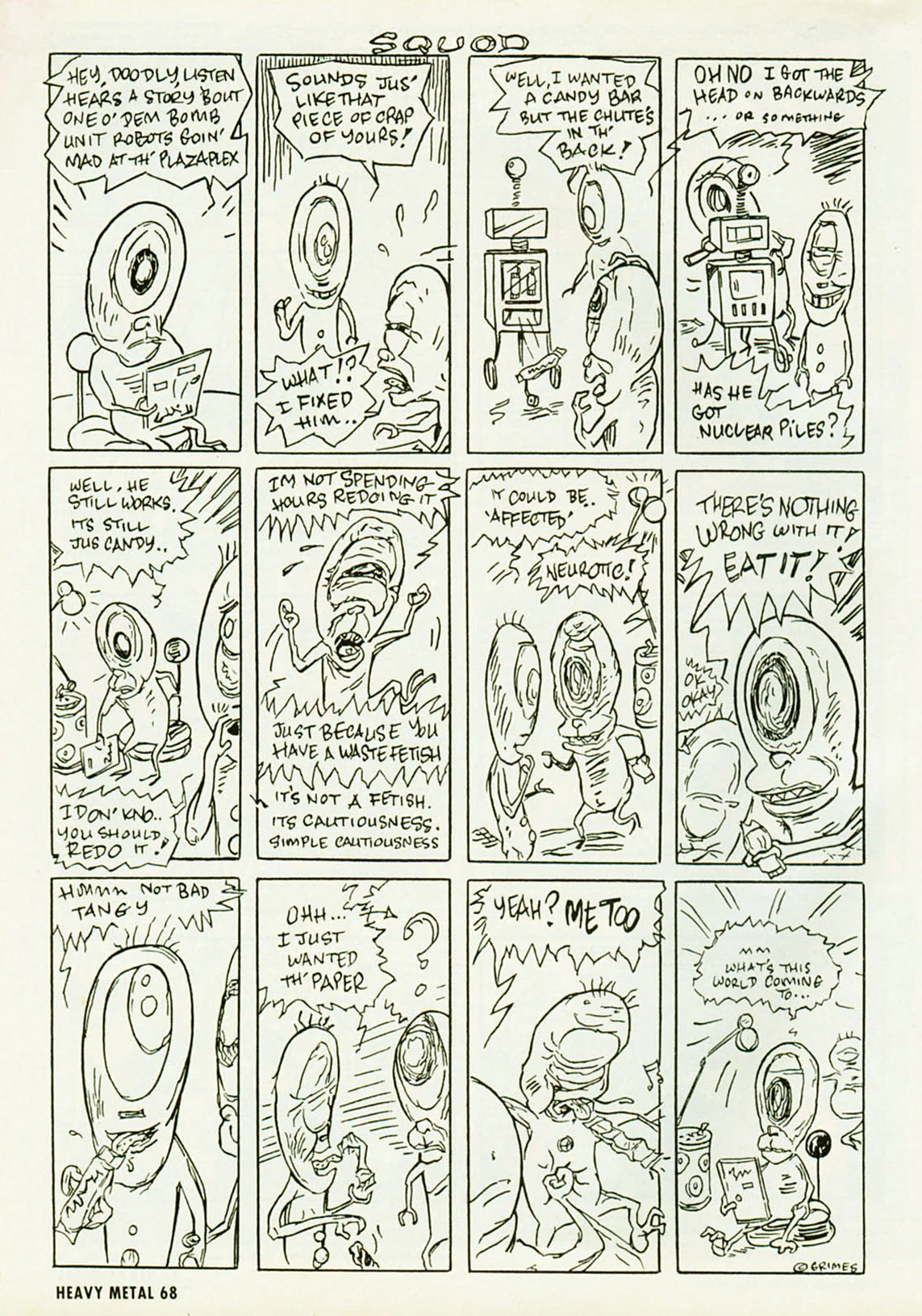 HEAVY METAL Magazine July 1994 - Image 9