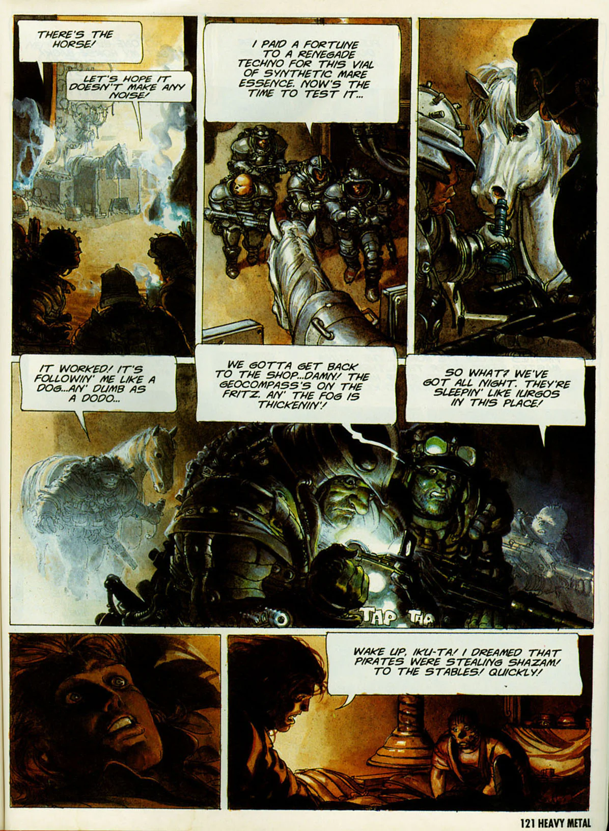 HEAVY METAL Magazine July 1995 - Image 12