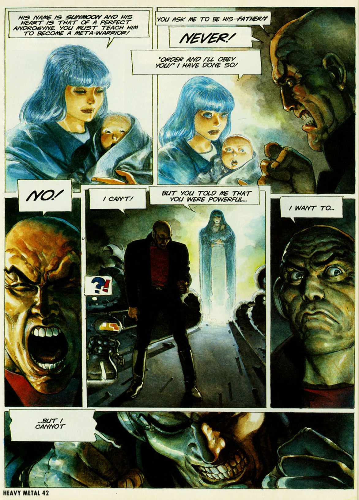 HEAVY METAL Magazine July 1995 - Image 5