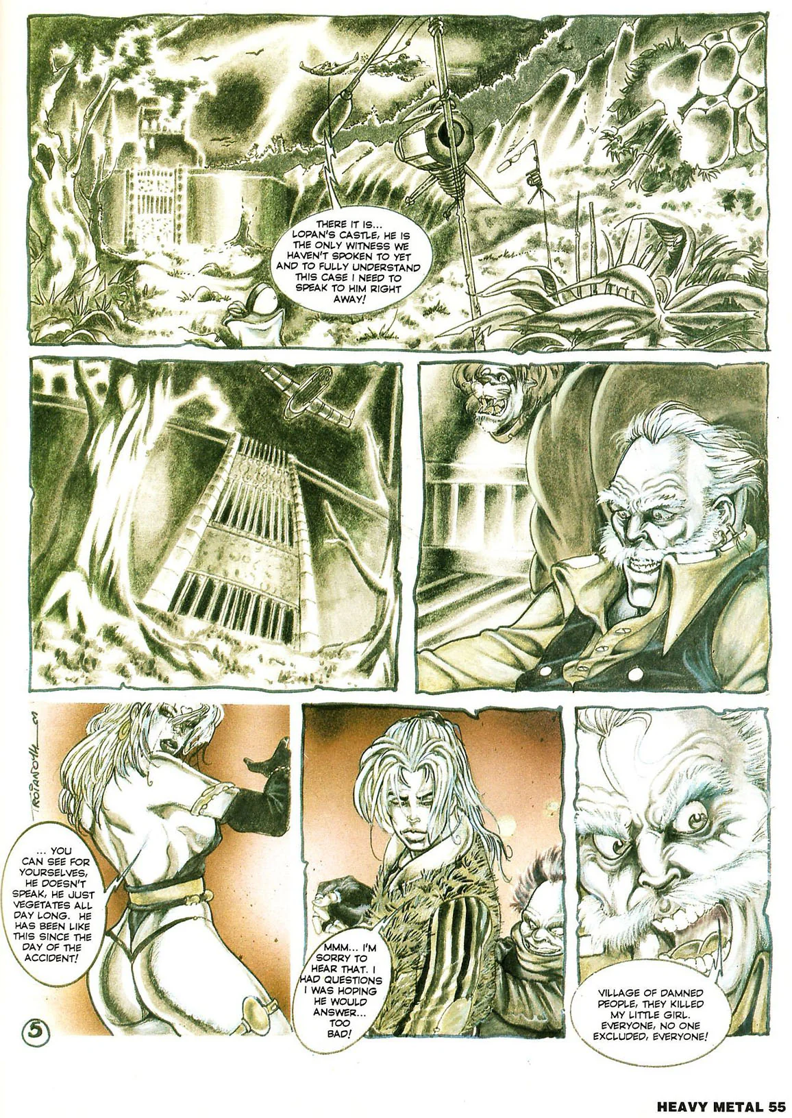 HEAVY METAL Magazine January 1998 - Image 8