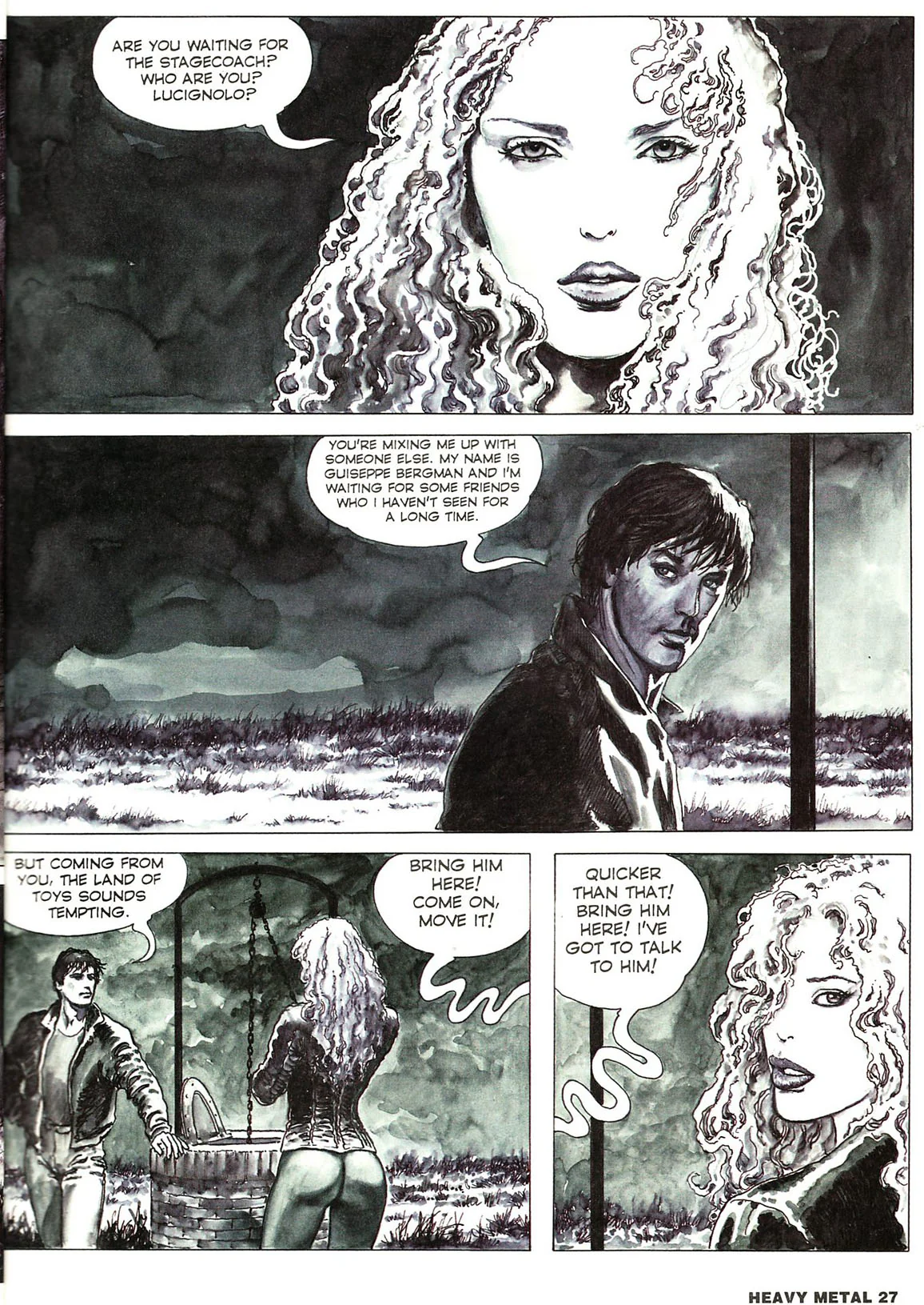 HEAVY METAL Magazine July 1998 - Image 5