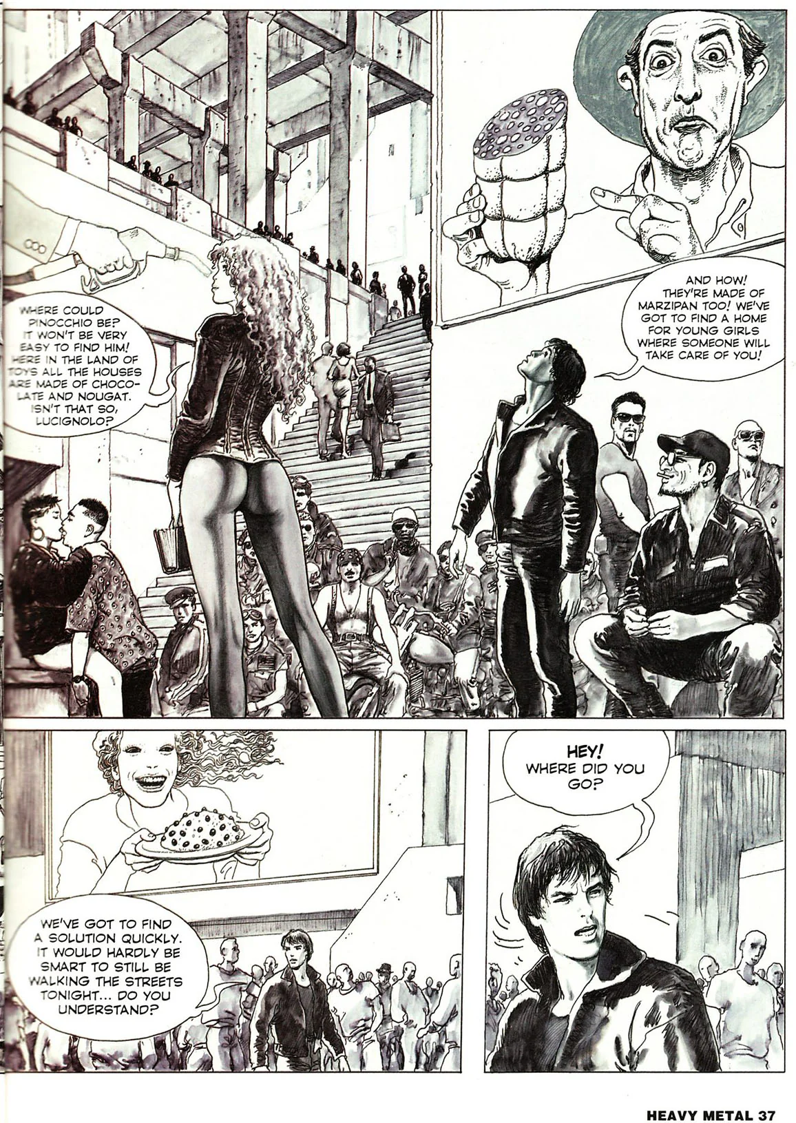 HEAVY METAL Magazine July 1998 - Image 6