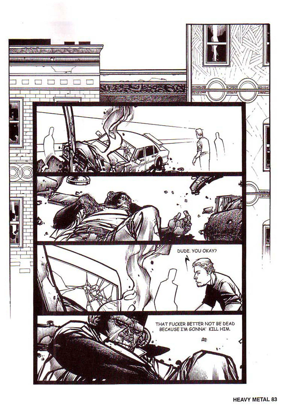 Heavy Metal Magazine July 2005 - Image 10