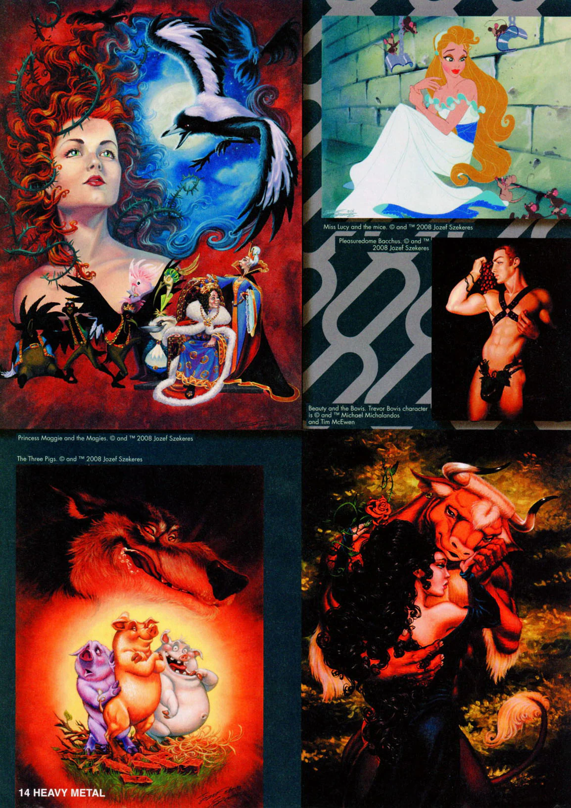 Heavy Metal Magazine March 2009 - Image 2