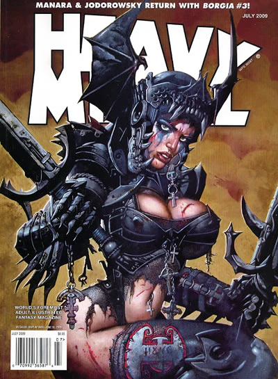 Heavy Metal Magazine July 2009