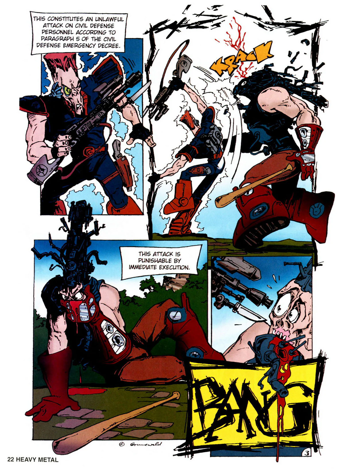 Heavy Metal Magazine July 2009 - Image 4