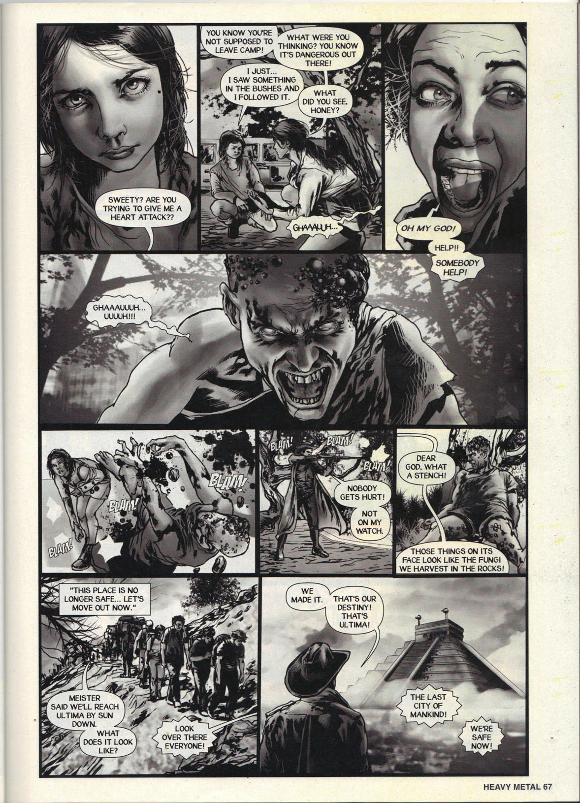 HEAVY METAL Magazine January 2012 - Image 9