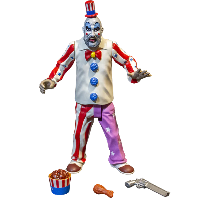 House of 1000 Corpses - Finger Lickin' Pistol Whippin' Captain Spaulding - 5" Action Figure